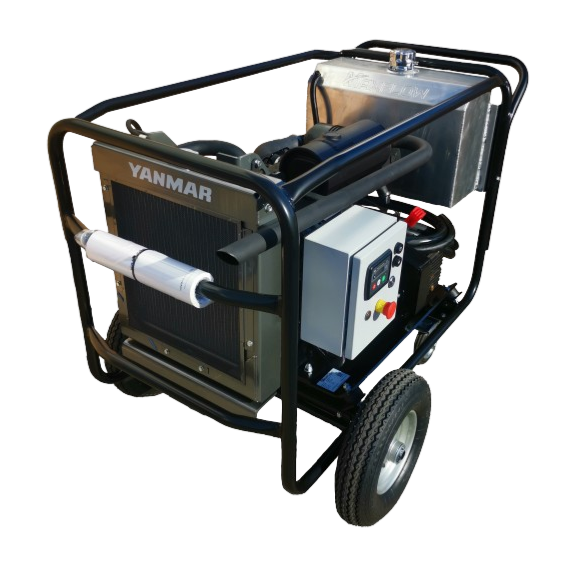 Maxflow Industrial Diesel Pressure Washer – Yanmar 3TNV76 35 LPM Trolley Frame (Electric Start) Maxflow Industrial Diesel Pressure Washer – Yanmar 3TNV76 35 LPM Trolley Frame (Electric Start)