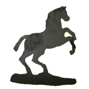 Stallion Silhouette (5mm Thick Steel)