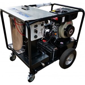 Maxflow Industrial Diesel Hot Pressure Washer – Yanmar L100-V 18 LPM Trolley Frame