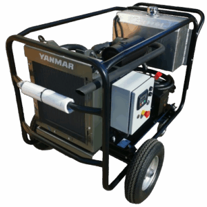Maxflow Industrial Diesel Pressure Washer – Yanmar 3TNV76 35 LPM Trolley Frame (Electric Start)