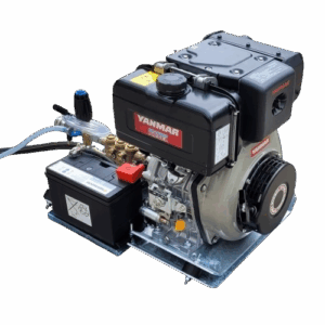 Yanmar 3000 PSI 15LPM Comet Belt Drive Skid Frame
