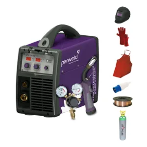 Make your own kit of Parweld XTM 161I MIG Inverter with Torch & Regulator