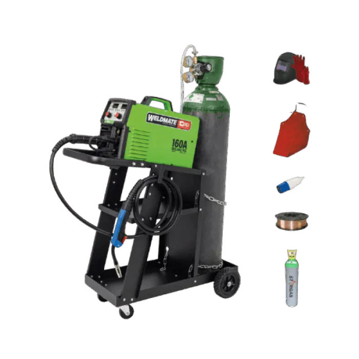 Make your own kit of SIP WELDMATE AUTOPLUS 130A MIG/ARC/TIG w/ Cart