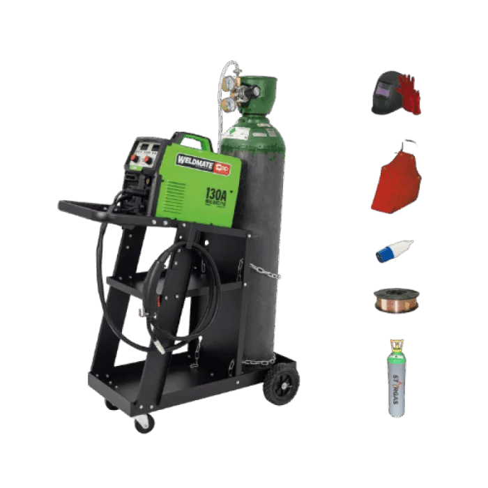 Make your own kit of SIP WELDMATE AUTOPLUS 160A MIG/ARC/TIG w/ Cart