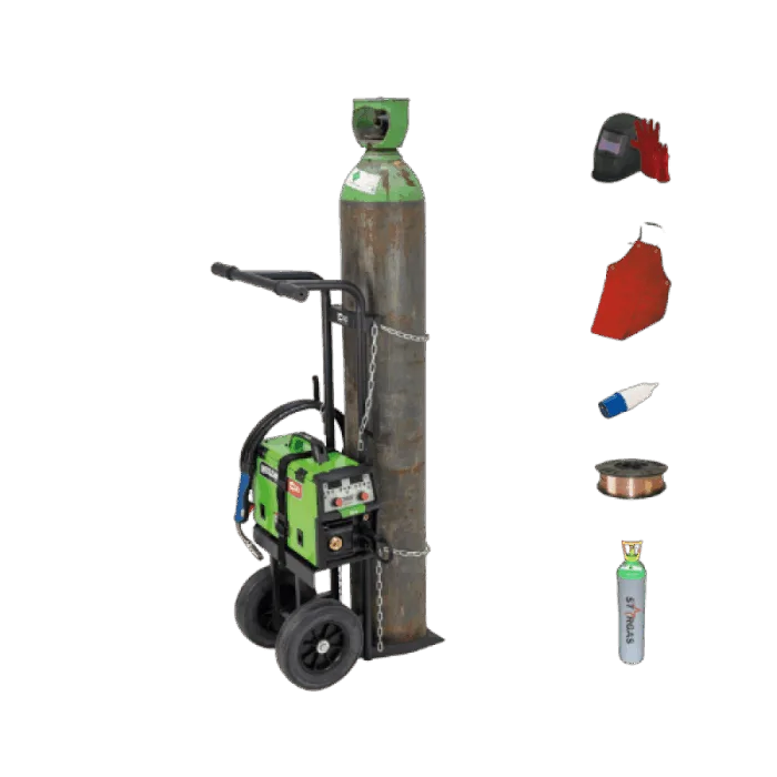 Make your own kit of SIP WELDMATE AUTOPLUS 160A MIG/ARC/TIG w/ Trolley