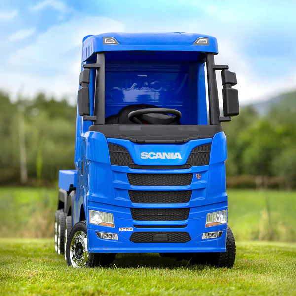 Official Scania Blue 24V Ride-On Truck & Trailer Official Scania Blue 24V Ride-On Truck & Trailer